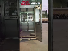 GMP gecertificeerde vracht lucht douche voor pallets.