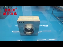 Eenheid met een hoog efficiënt ventilatorfilter met omgekeerde zuigkracht met flenshok