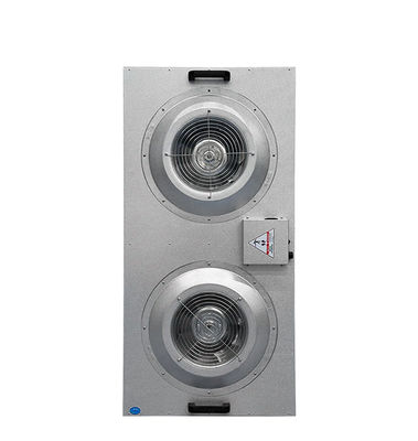 Ventilatorfilter van roestvrij staal met 0,45-0,75 m/s HEPA-luchtsnelheid en aanpasbare afmetingen voor cleanroom