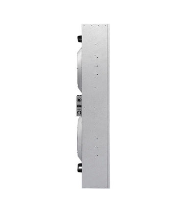 Aanpasbare 2x4 HEPA-ventilatorfiltereenheid met roestvrijstalen constructie voor cleanrooms