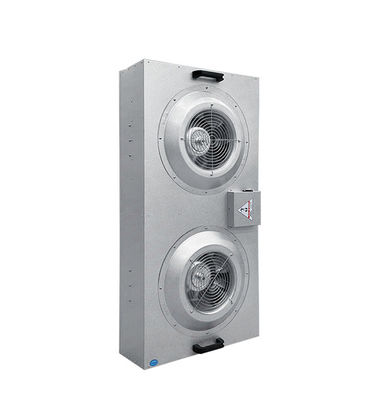 Aanpasbare 2x4 HEPA-ventilatorfiltereenheid met roestvrijstalen constructie voor cleanrooms