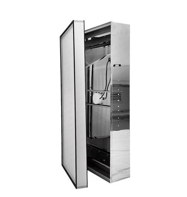 AC FFU 1175X575X250 Hoogcapaciteits ventilatorfilterunit. Medisch & Biotech Cleanroom HEPA systeem. Modulair energiezuinig ontwerp.