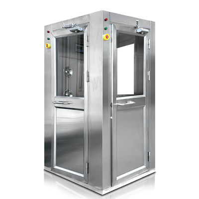 Gepersonaliseerde drie-deurs roestvrij staal lucht douche cleanroom lucht douche leverancier lucht douche cleanroom