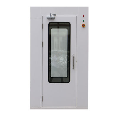 AC220V/3P/50Hz lucht douche kamer met windsnelheid 13-25M/S en poeder gecoat staal / SUS304 voor farmaceutische medische zuivering