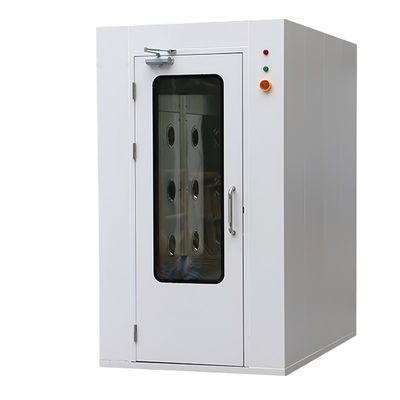 Dubbelblaasende windsnelheid SUS304 Air douche kamer voor cleanroom toegang