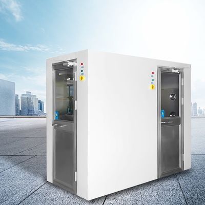 Op maat gemaakte lucht douche kamer rechterhoek intelligente lucht douche OEM / ODM aanvaardbaar
