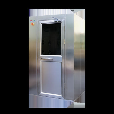 Intelligente luchtdoucheruimte 1500 W met 360° luchtstroomhoek en SUS304/gepoedercoate stalen plaat voor cleanroom