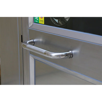 ISO 14644 Air Shower. 304 roestvrij staal en dubbele straal. Compact ontwerp voor één persoon.