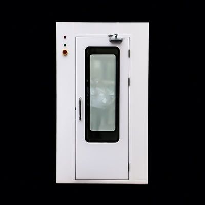 Gepersonaliseerde Cleanroom Lucht douche kamer met 0-99s verstelbare timer en 360° luchtstroomhoek in SUS304/poeder gecoate stalen plaat