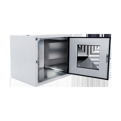 Op maat gemaakte dynamische GMP elektronische vergrendeling Clean Room Pass Box voor laboratoriumtransfervenster