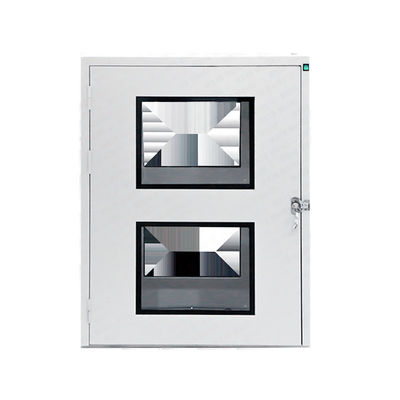 Op maat gemaakte dynamische GMP elektronische vergrendeling Clean Room Pass Box voor laboratoriumtransfervenster
