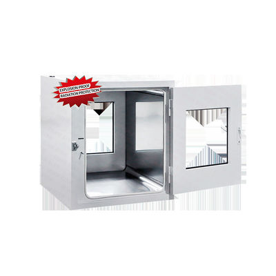 Explosiebestendige onder schone gebieden Schoonkamer Pass Box Dynamische UV Pass Box