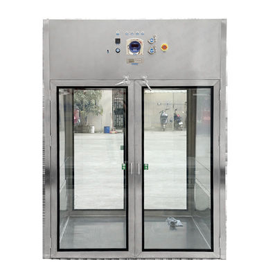 MRJH 304 roestvrij staal aanpasbare cleanroom doorgang doos met naadloze verbinding
