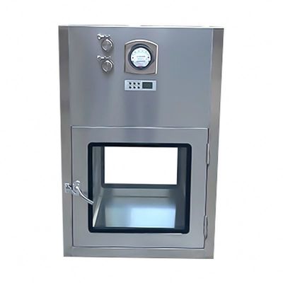 Op maat gemaakte dynamische lucht douche pass box met interne boog behandeling en naadloze verbinding