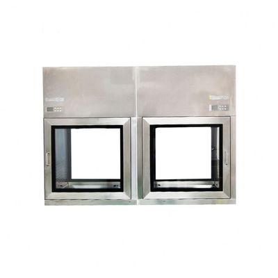 Op maat gemaakte dynamische lucht douche pass box met interne boog behandeling en naadloze verbinding