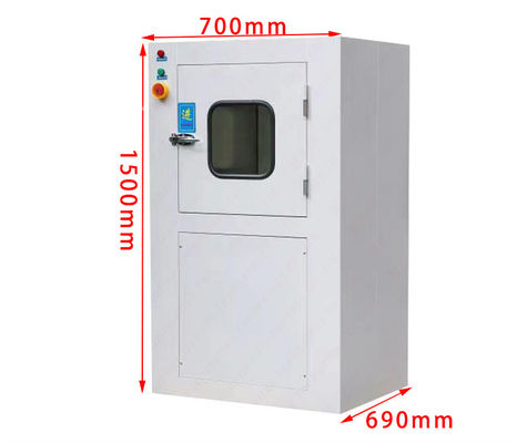 MRJH Single Story Manual Control Interlock Door Exterior Lank Finish Cold Rolled Sheet Interior Ss. Air douche Pass Box