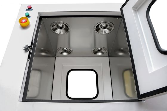 MRJH Single Story Manual Control Interlock Door Exterior Lank Finish Cold Rolled Sheet Interior Ss. Air douche Pass Box