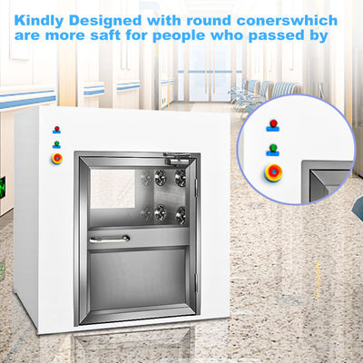 Aanpasbare laminaire UV-passbox van roestvrij staal voor cleanroomtoepassingen