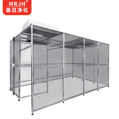 Klasse 100-10000 Gmp Modulaire schoonkamer Industrieel Draagbare stofvrije kamer Op maat