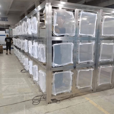 Klasse 100-10000 Gmp Modulaire schoonkamer Industrieel Draagbare stofvrije kamer Op maat