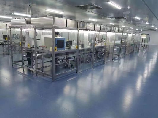 Op maat gemaakte modulaire cleanroom werkstation met HEPA ventilatorfilter eenheden en ISO5~ISO9 conformiteit