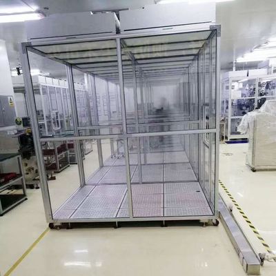 Aanpasbare ISO-klasse 8 modulaire schoonruimte-booth