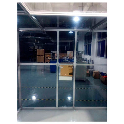 ISO 8 modulaire cleanroom met HEPA-ventilatorfiltereenheden en aanpasbare maten voor verschillende toepassingen