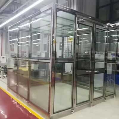 Aanpasbare modulaire cleanroom met ISO5-ISO9-conformiteit voor ziekenhuistoepassingen