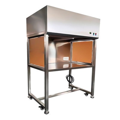 Verticale klasse 100 Laminar Flow Hood Cabinet Schoonbank Voor Laboratorium