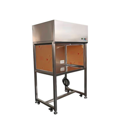 Klasse 100 Verticale laminaire luchtstroomkap / schoonkamer 304 roestvrij staal