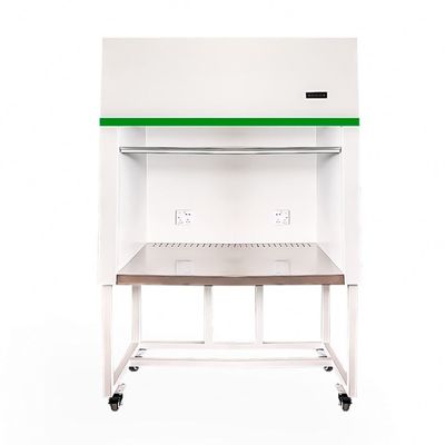 Roestvrij staal 304 schone bank met een luchtsnelheid van 0,75 m/s en een geluidsniveau van 46-58 dB met laminaire stromingskap