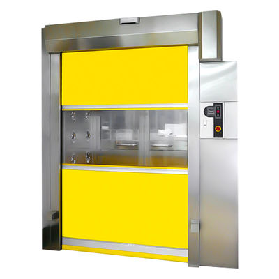 PVC snel rolluikdeur