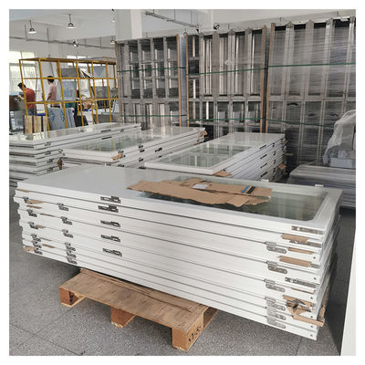 Moderne Polymer Cleanroom Steel Door Dubbelglazen Roestvrij staal Ziekenhuisdeur