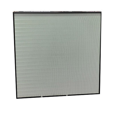 Slim ademend Hepa-luchtfilter met hoge dichtheid Aluminiumframe Luchtfilters met hoge doorstroming