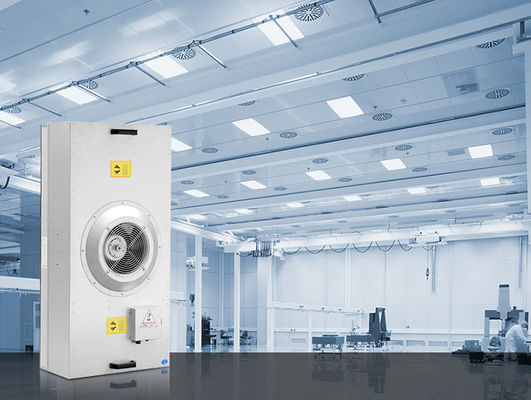 Ruimte voor FFU van roestvrij staal met minimale luchtstroomweerstand en aanpasbare grootte HEPA-ventilatorfilter