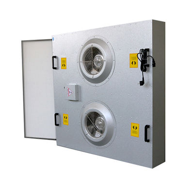 EG Dual DC Motor FFU Fan Filter Unit voor H13 HEPA luchtzuivering voor ISO Cleanrooms
