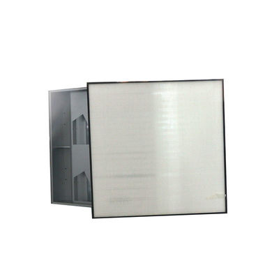 EG Dual DC Motor FFU Fan Filter Unit voor H13 HEPA luchtzuivering voor ISO Cleanrooms