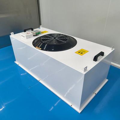 Aluminisatie zinkplaat Afneembare FFU luchtzuiverende koude plaat verf Cleanroom H13 U17