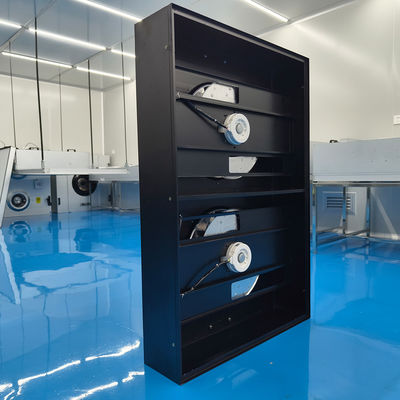 Corrosion Resistant FFU Filter Fan Unit Zwarte koude plaat verf voor een schone kamer