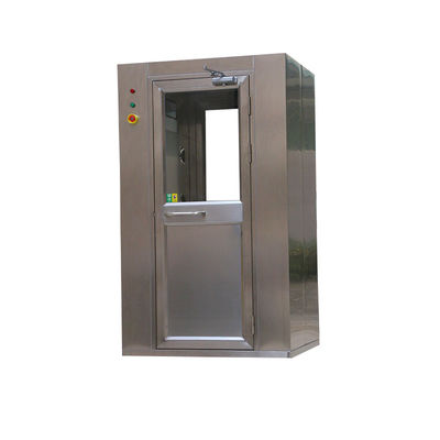 ISO 14644 Air Shower. 304 roestvrij staal en dubbele straal. Compact ontwerp voor één persoon.