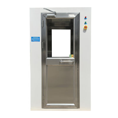 GMP-compliant 201 roestvrij lucht douche 1240x2000x2100mm Pharma-grade Twin Airflow