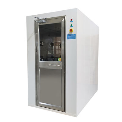 GMP-compliant 201 roestvrij lucht douche 1240x2000x2100mm Pharma-grade Twin Airflow