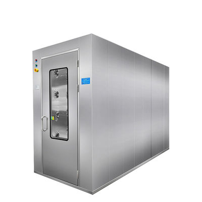 304 roestvrij staal lucht douche met dubbele luchtstroom ontwerp voor reiniging kamer decontaminatie 1240x2000x2100mm