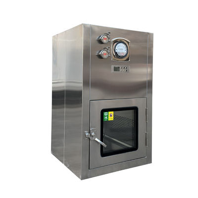 GMP-gecertificeerde 304 roestvrijstalen laminaire stroompasdoos 1200x1070x1600 mm voor farmaceutische cleanrooms