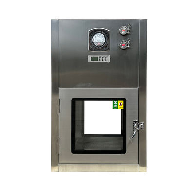 ISO-gecertificeerde Laminar Flow Pass Box. HEPA H14 en 304 staal.
