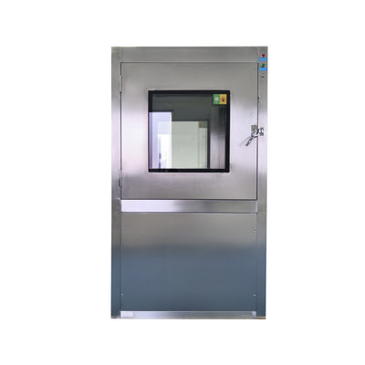 ISO-gecertificeerde Air Shower Pass Box. 201 roestvrij staal en HEPA H13.