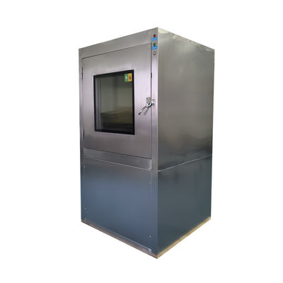 ISO-gecertificeerde Air Shower Pass Box. 201 roestvrij staal en HEPA H13.