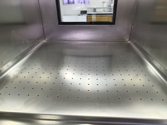 Laag geluid Air Douche Pass Box E-Interlock & 201 roestvrij 960x890x1690mm Compact