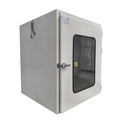 GMP-gecertificeerde 304 roestvrij staal anti-corrosie vloer pass box voor farmaceutische en elektronische cleanrooms