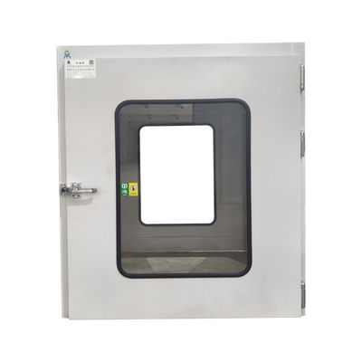 GMP-gecertificeerde 304 roestvrij staal anti-corrosie vloer pass box voor farmaceutische en elektronische cleanrooms